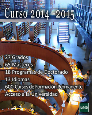 Oferta de estudios UNED 2014/2015